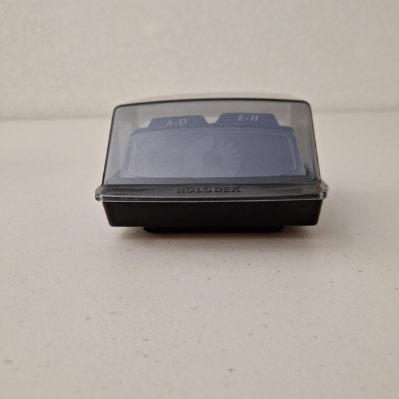 Vintage Rolodex Open Card Flip Top File COMPLETE New Old Stock - Picture 9 of 15